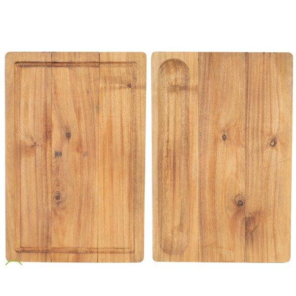 Tabla gigante doble de Acacia